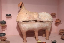 Ram&rsquo;s Head Sarcophagus - courtesy Government Museum, Chennai